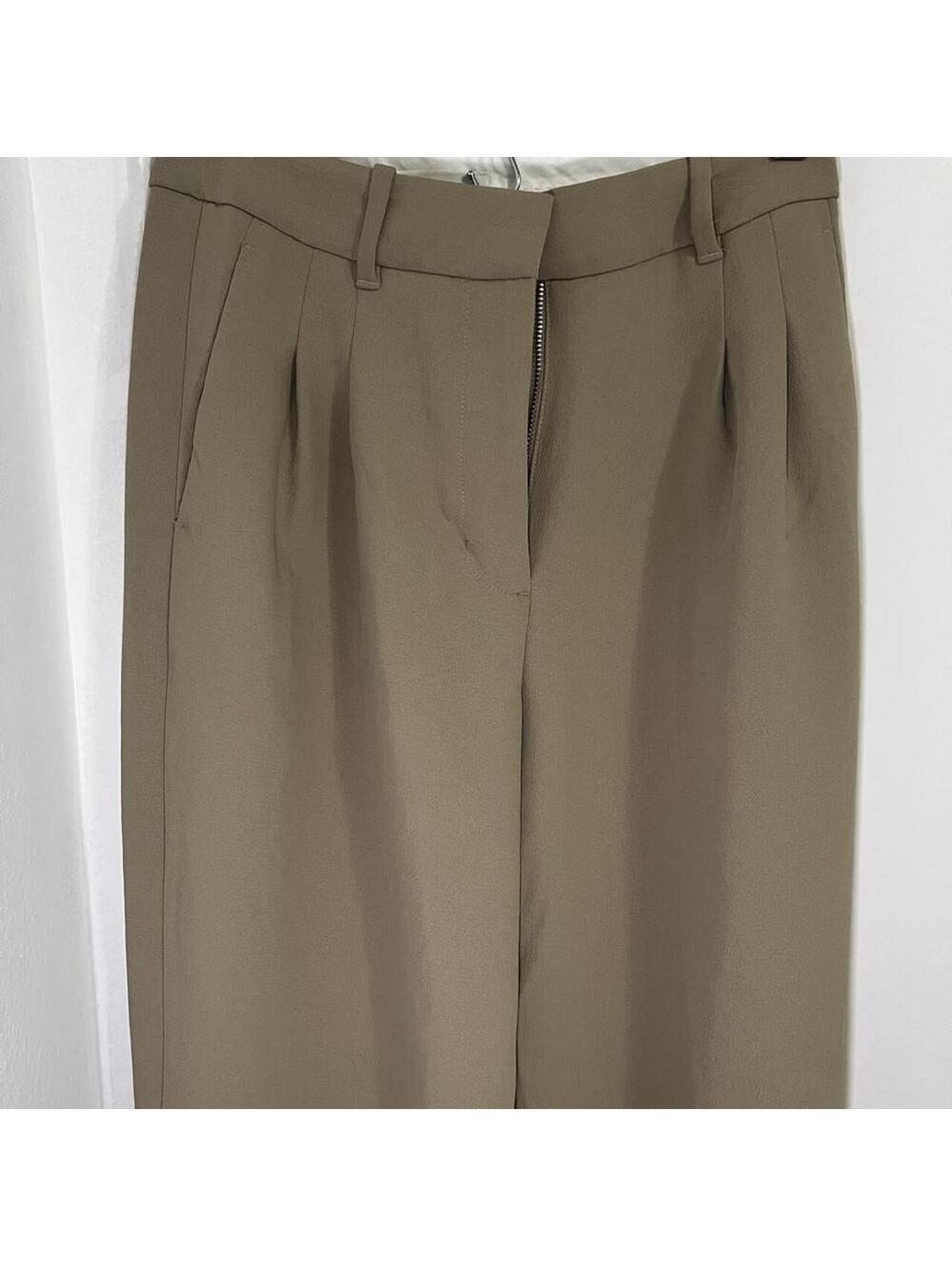 Aritzia The Effortless Pant - Crepette | Marítimo Olive | Size 2